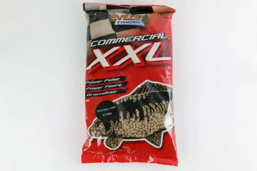Korting Evezet XXL natural carp pellets 900 gram
