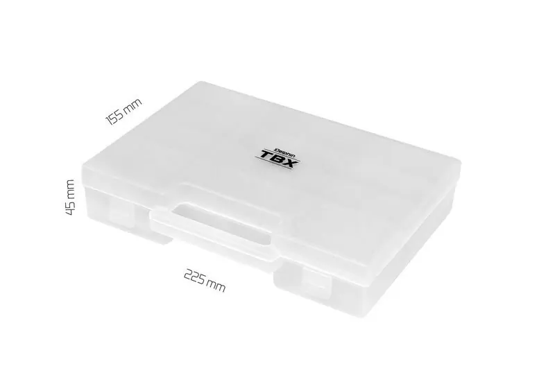 Koopje Delphin tacklebox TBX One 225-15P clip