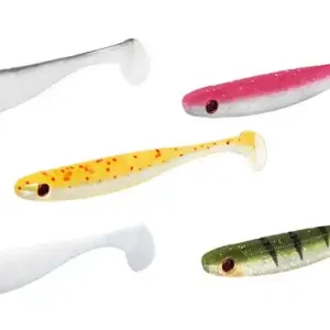 Delphin Rippa Shad 5cm - Realistisch Kunstaas voor Roofvis Gecertificeerd