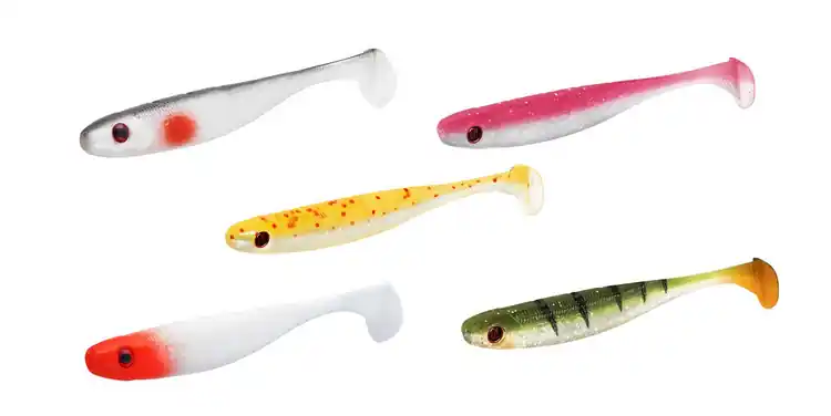 Delphin Rippa Shad 5cm - Realistisch Kunstaas voor Roofvis Gecertificeerd