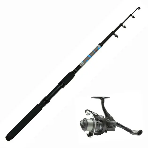 Combo set LFT Battle Camou Telespin 2,10 m met molen Koop Online