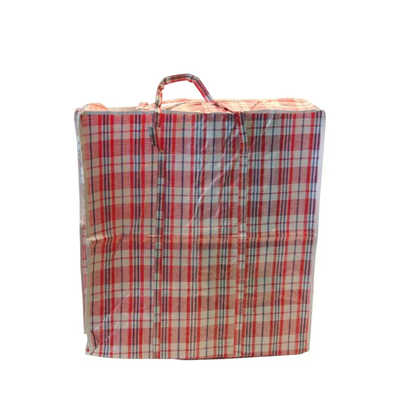 Actieprijs Benson Jumbo Opbergtas / Shopper met Rits - 80 x 58 x 28 cm - Mix