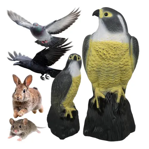 Alleen Vandaag Repest Valk Vogelverschrikker - Realistisch Design - 40 cm