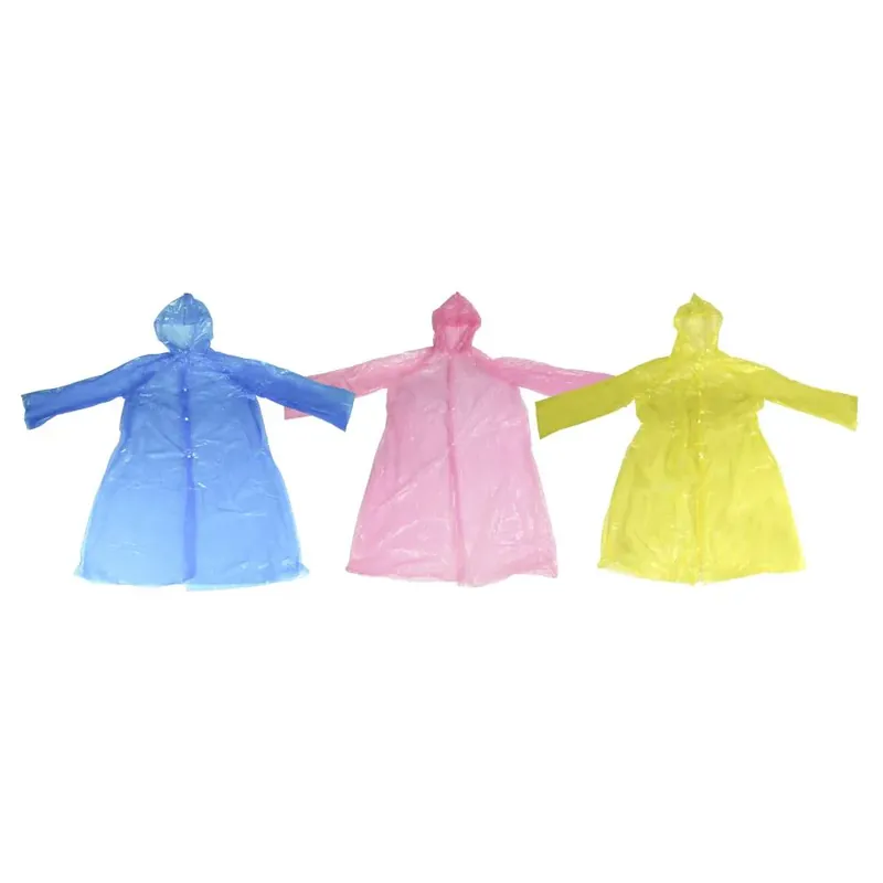 Beperkte Voorraad Benson Lange Wegwerp Regenjas - 120 cm - One Size - Diverse Kleuren