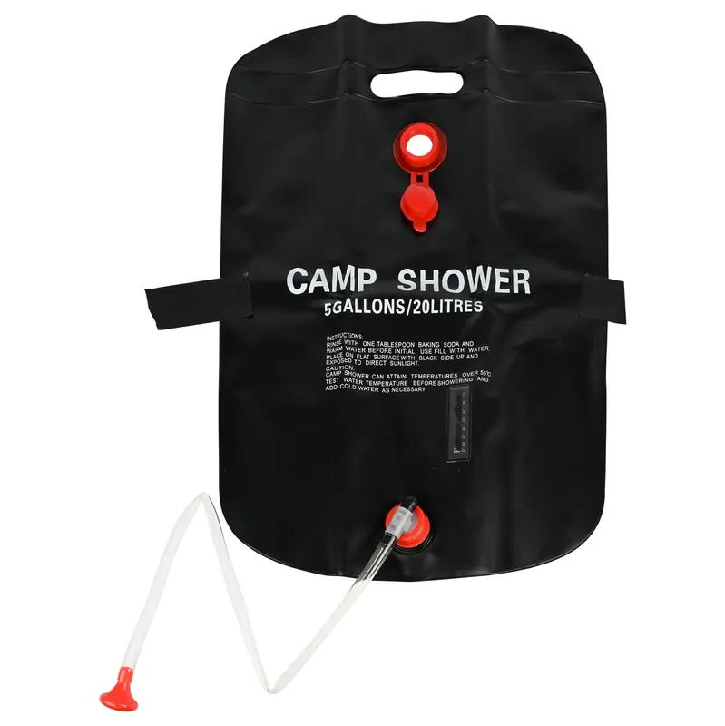 Benson Solar Douche - 20 Liter - Mobiele Campingdouche - Met Ophangkoord & Douchekop Nieuw