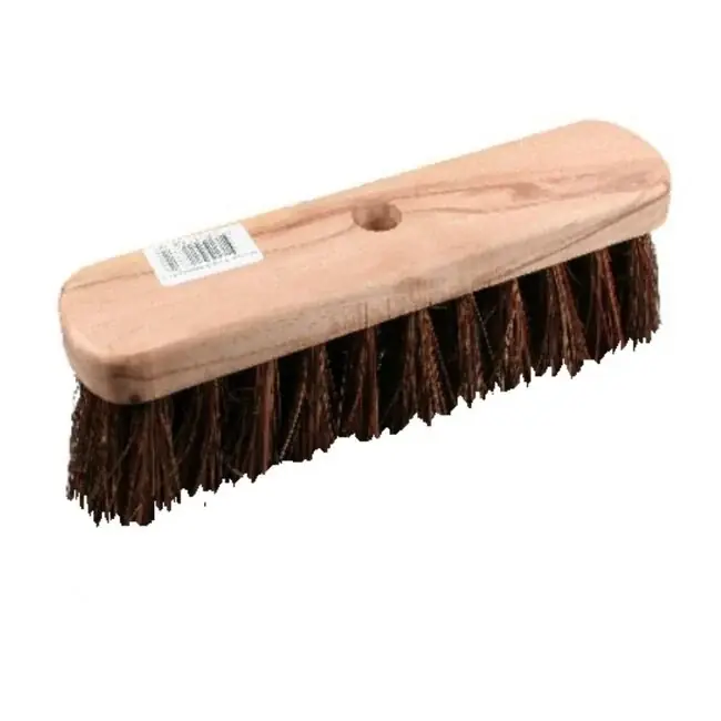 Gereduceerde Prijs Benson Straatbezem - 29 cm - Harde Natuurvezel - Exclusief Steel