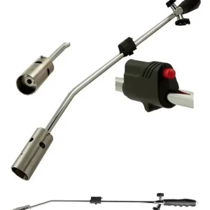 Benson Gas Onkruidbrander - 80 cm - Aluminium Korting