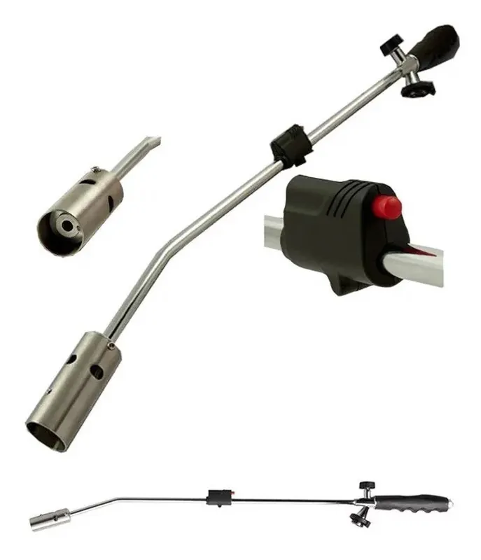 Benson Gas Onkruidbrander - 80 cm - Aluminium Korting