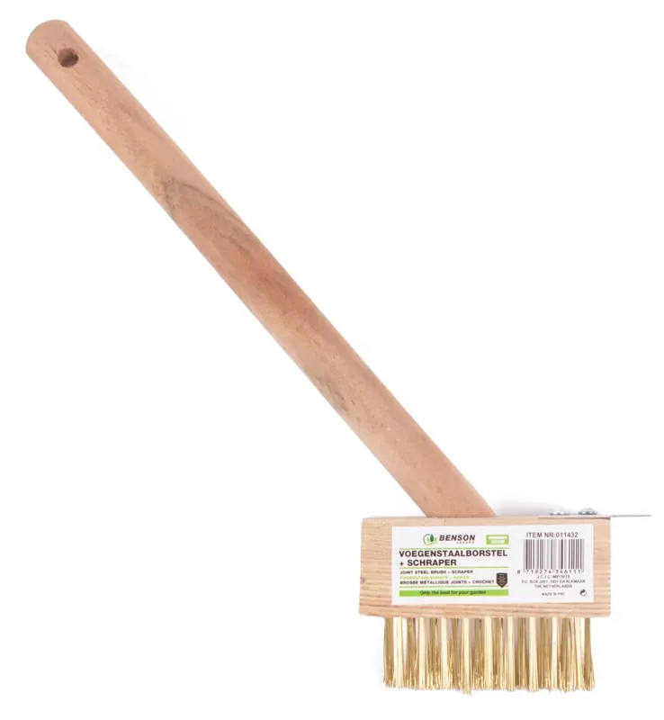 Korting Benson Voegenborstel - 30 cm - 3 Rijen Messing
