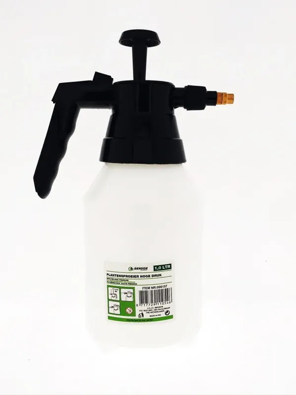 Benson Drukspuit 1 Liter - Hoge Druk - Verstelbaar - Ergonomisch Betaalbaar