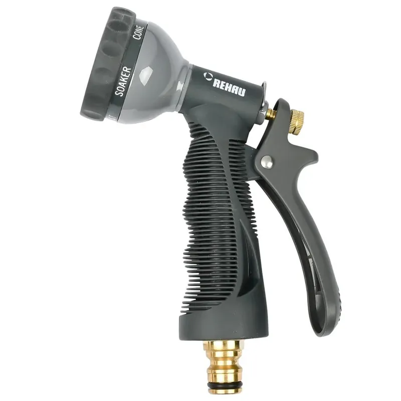 Rehau Pistoolsproeier - 6 Functies - Ergonomisch - Voor 1/2" Tuinslang Koop Vandaag