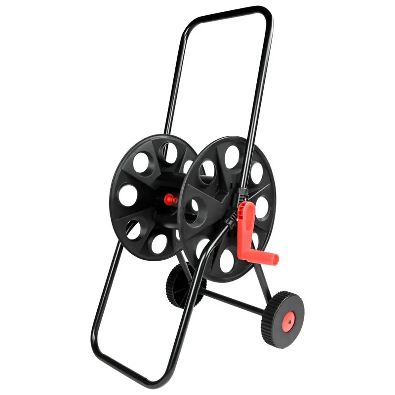 Shop Nu Benson Tuinslanghaspelwagen - 45 Meter Capaciteit - Verrijdbaar Metalen Frame