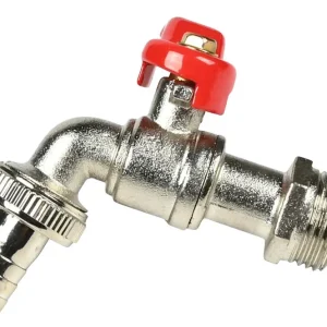 Beperkt Aanbod Benson Kogelkraan - 1/2 Inch - Voor Binnen en Buiten - Met Rode Hendel