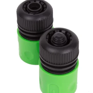 Lage Kosten Benson Slangkoppeling Set - 2-Delig - Voor Tuinslang Verlenging & Reparatie