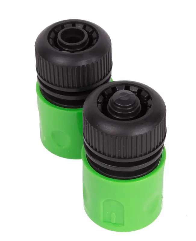 Lage Kosten Benson Slangkoppeling Set - 2-Delig - Voor Tuinslang Verlenging & Reparatie