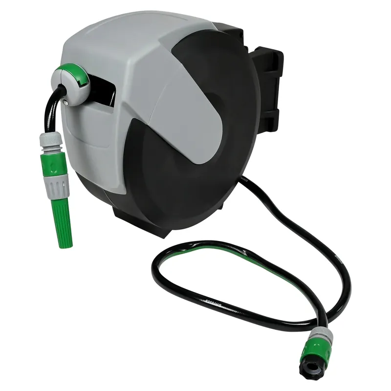 Korting Benson Wandslangenbox - 15 Meter - Automatisch Oprolbaar