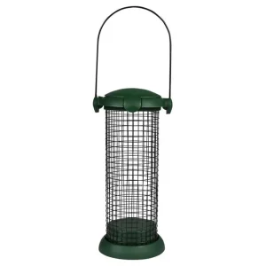 Veilige Betaling Benson Vogelvoedersilo - 19 cm - Groen - Voor Zaden & Vetbollen