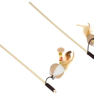 Benson Kattenhengel Set - 2-Delig - Interactief Speelgoed - Met Bal en Muis Express Levering