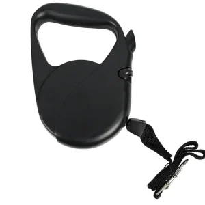 Benson Hondenriem Rollijn - 5 Meter - Zwart - Ergonomisch Lage Prijs