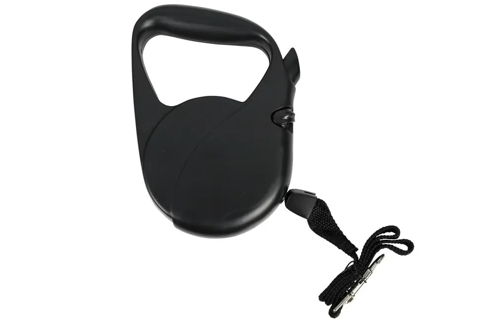 Benson Hondenriem Rollijn - 5 Meter - Zwart - Ergonomisch Lage Prijs