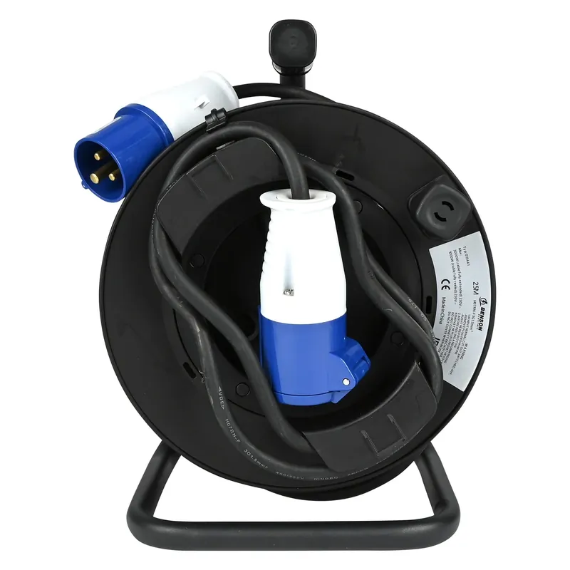 Benson CEE Kabelhaspel - 25 meter - 2P+E - EN 60309 - 3000W Must-Have