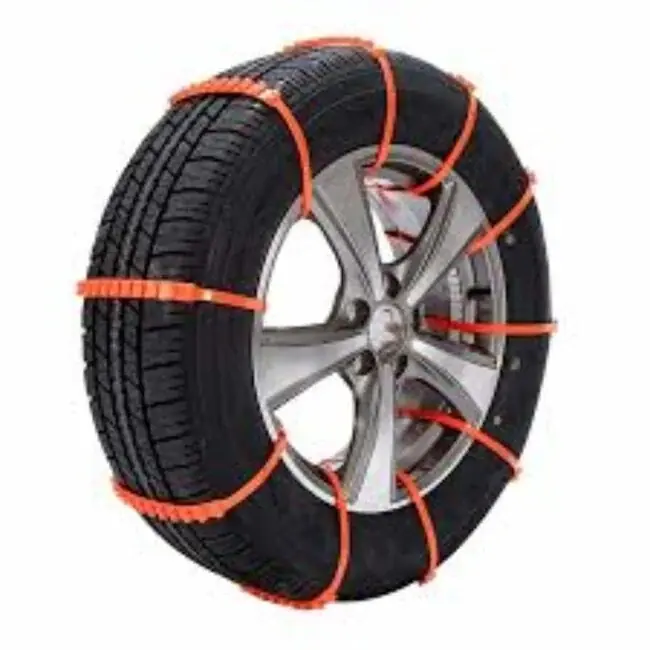 Benson Antislip Sneeuwgrips – 10-delig – Voor Velgen tot 22 Inch – Oranje Alleen Vandaag
