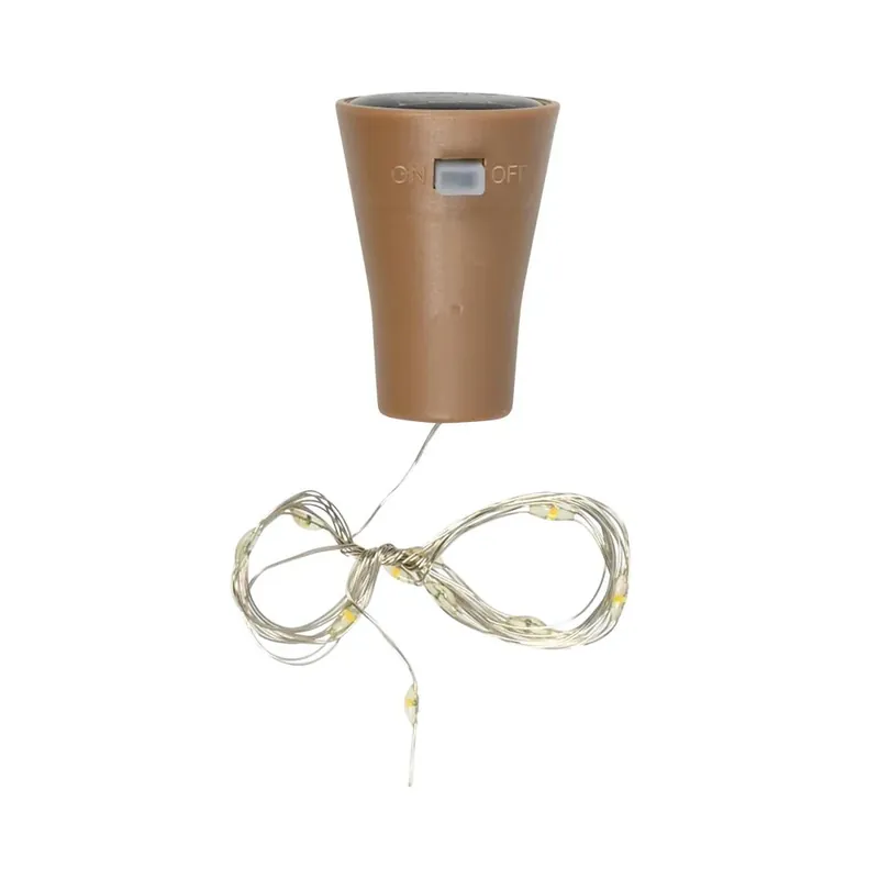 Actieprijs Benson Solar LED Flesverlichting – 100 cm – Warm Wit – 10 LEDs