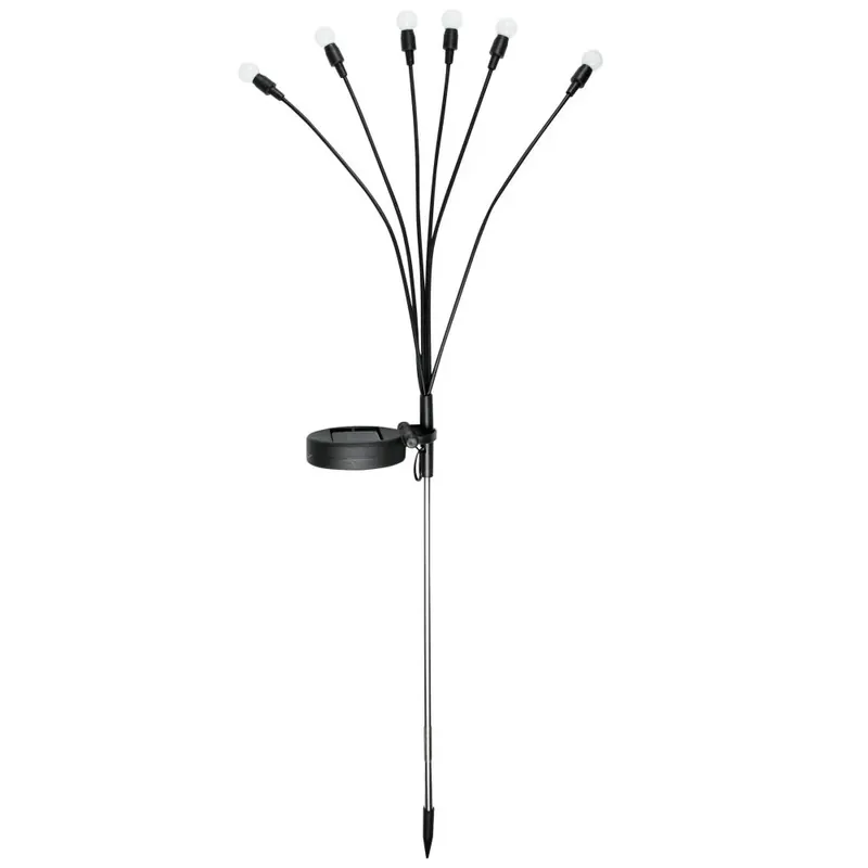 Benson Solar Tuinlamp – 6 LED Bollen – 70 cm – Flexibele Opstelling Koopje