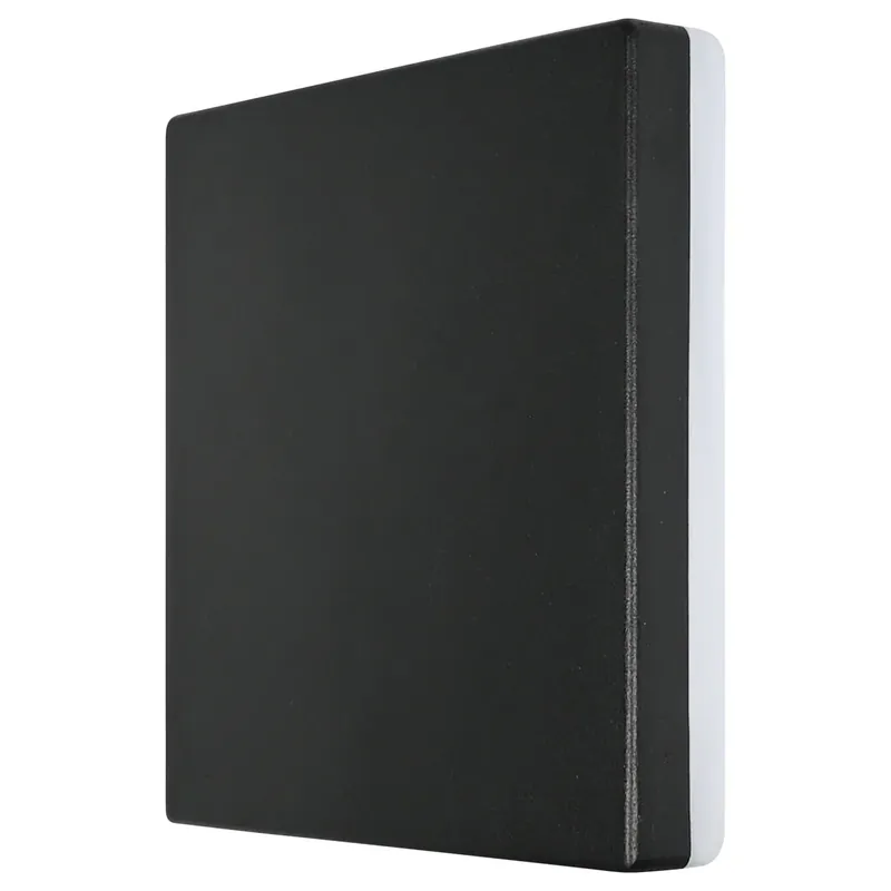 Meest Verkocht Hofftech Wandlamp Vierkant Plat – 10W – Zwart Aluminium – 15 x 15 cm